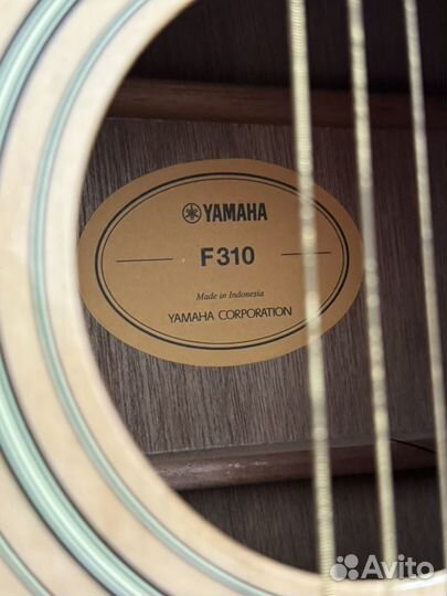 Гитара yamaha F 310 новая