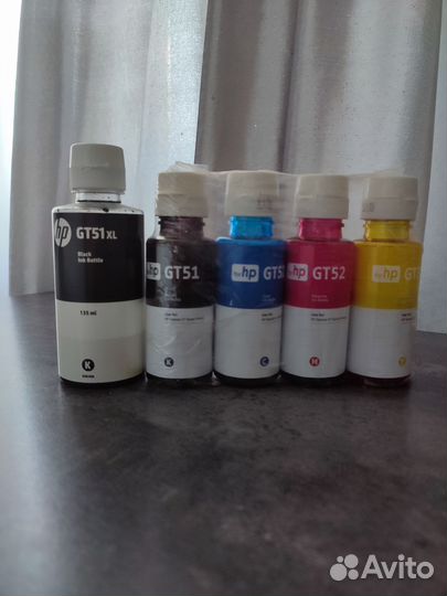 Чернила GT 51 52 краска для принтера hр 4 цвета
