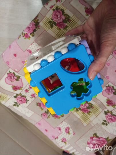 Развивающие игрушки гитара кубики