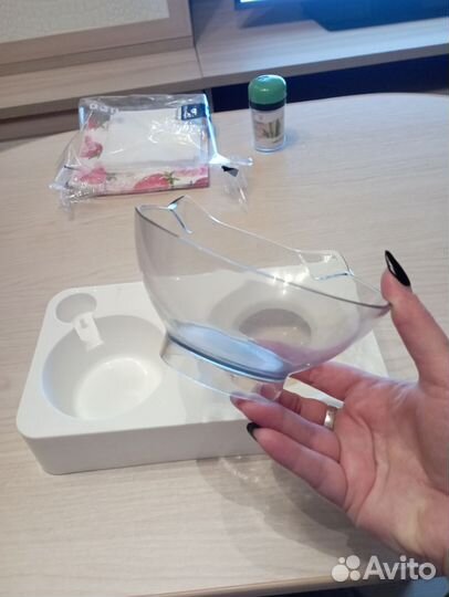 Миска для животных, коврик, наполнитель древесный