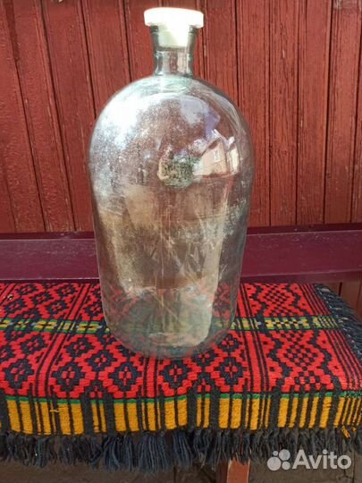Бутылка стеклянная 20 литров
