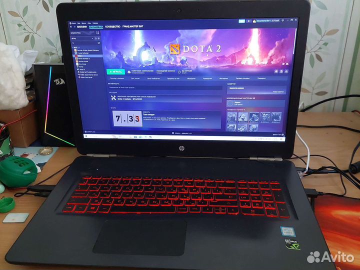 Ноутбук hp omen 17
