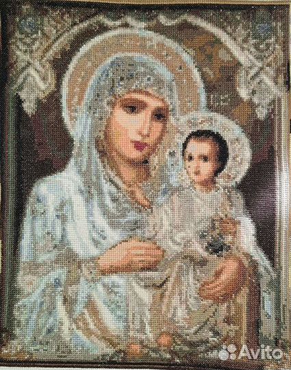 Картина вышитая крестом 
