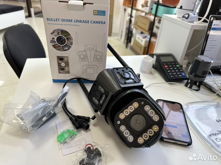 Камера видеонаблюдения wifi уличная