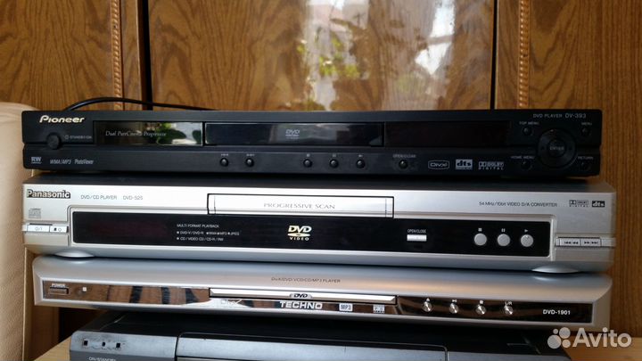 Видеомагнитофон sony slvx515ME+DVD-плееры