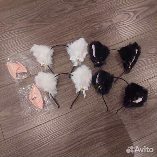 Ободки кошечка, уши эльфа