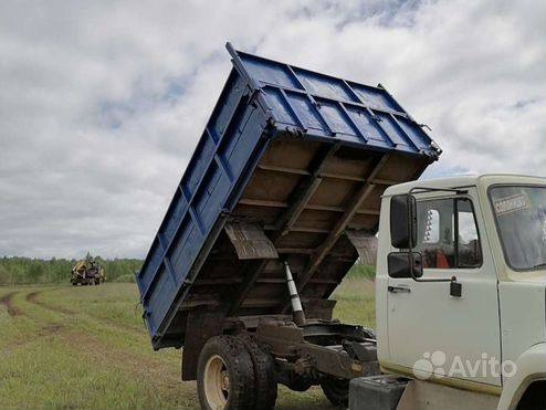 Газ самосвал.Песок. Земля.Торф. Плитняк. Дрова