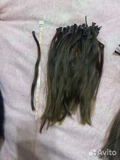 Волосы для наращивания на капсулах