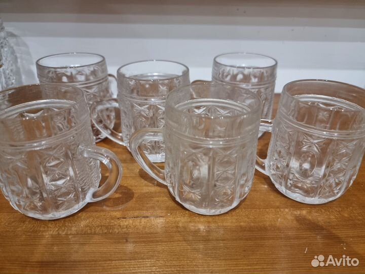 Хрустальные рюмки СССР