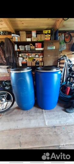 Емкость для воды пластиковая от 170л до 270