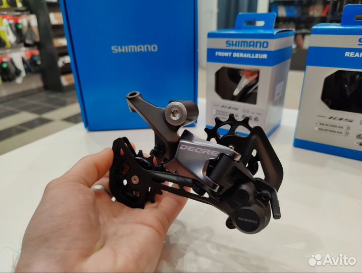 Переключатель задний shimano Deore M6100,SGS,12ск