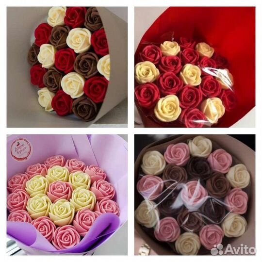 Букет из шоколадных роз