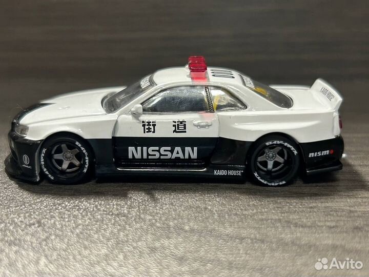 Nissan Skyline Gtr r 34 kaido House Mini gt 1:64