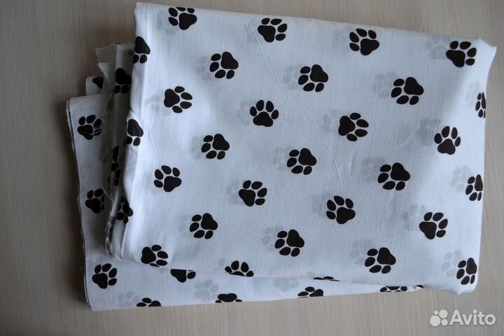Ткань хлопок с принтом 