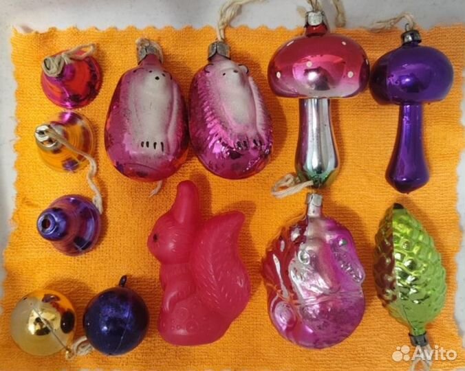 Елочные игрушки СССР