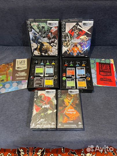 Unmatched настольная игра