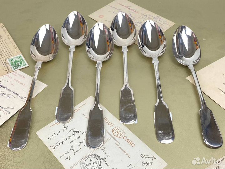 Серебряные столовые ложки