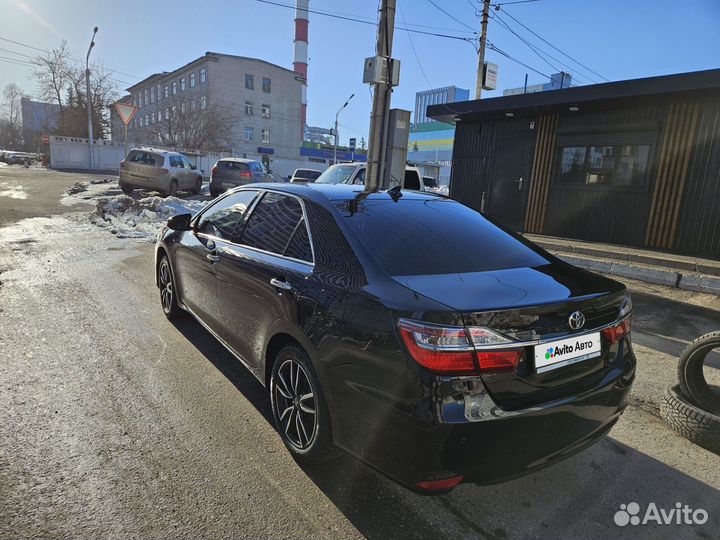 Toyota Camry 2.5 AT, 2017, 138 000 км