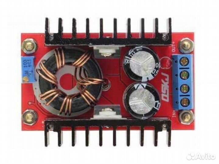 Повышающий преобразователь DC-DC 10-32V 6A 150Вт