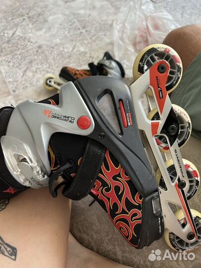 Роликовые коньки 39 - 43 размер Amigo