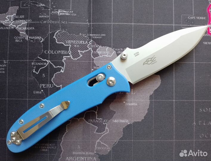 Складной нож Ganzo G704-BL