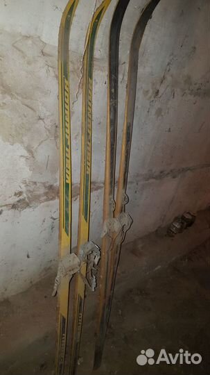 Лыжи разные