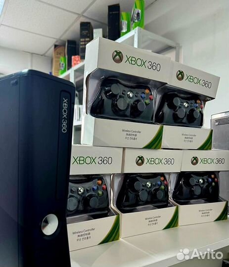 Новые оригинальные геймпады на xbox 360