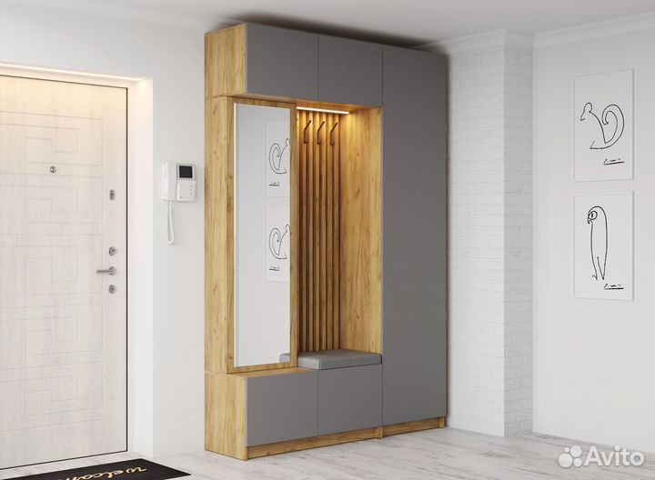 Шкаф распашной Бостон