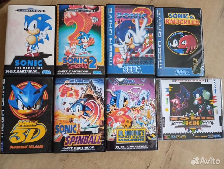 Видеоигры Sonic, Mega Man, и Mario