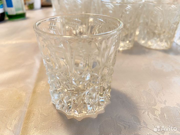 Рюмки стопки хрустальные 12 шт