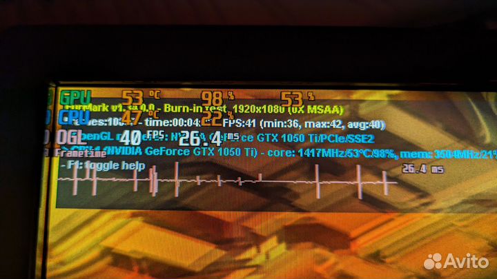 Msi geforce Gtx 1050 ti