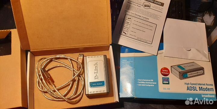 Модем D-Link DSL-200