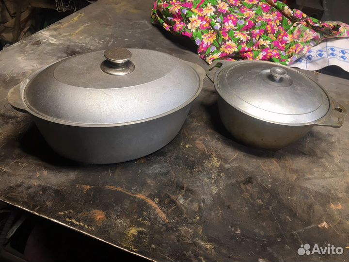 Кастрюля алюминиевая