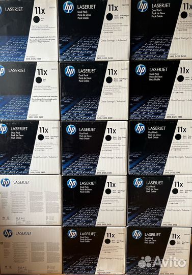 Картриджи HP 11x q6511xd