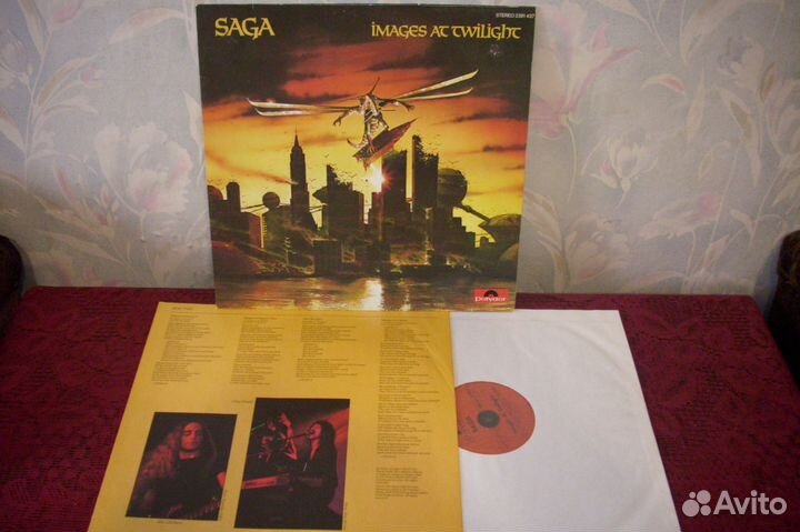 Lp Saga Traffic Frampton Creed