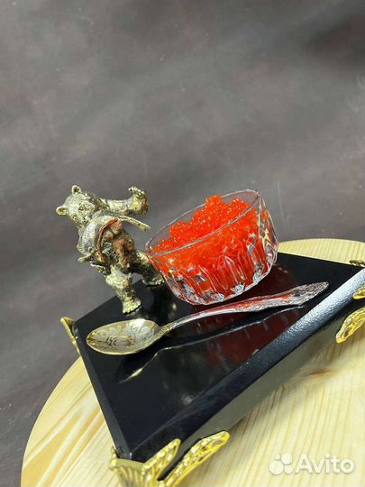 Эксклюзивные икорницы ручной работы