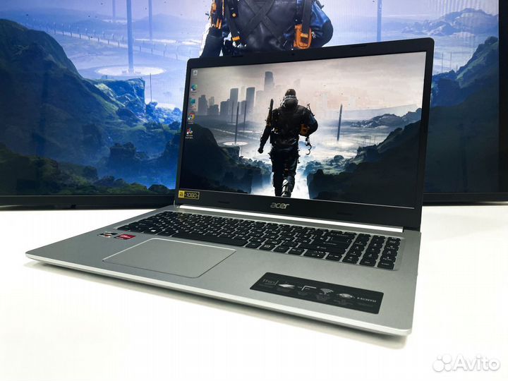 Игровой ноутбук Acer на Ryzen + Radeon + SSD