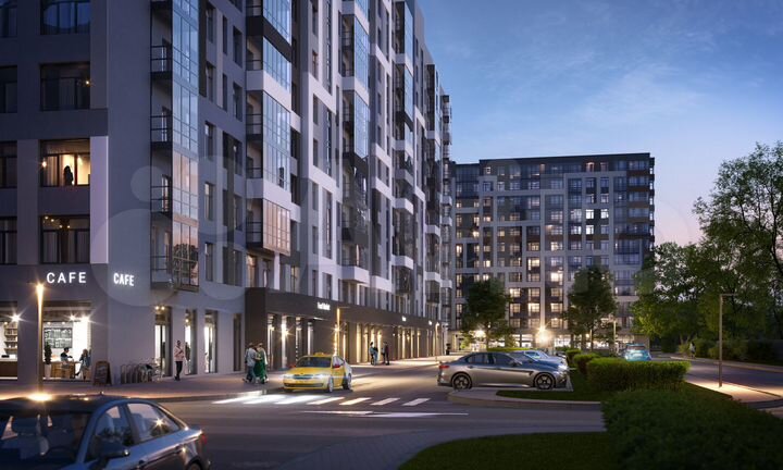 Квартира-студия, 27,4 м², 12/12 эт.