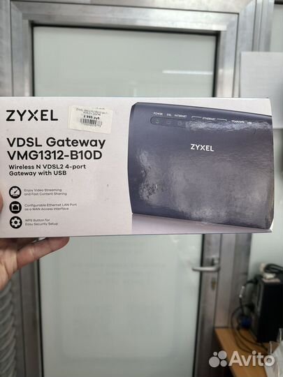 Маршрутизатор vdsl2/adsl2+ Zyxel VMG1312-B10D