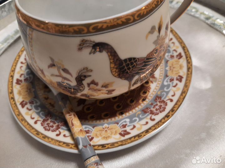 Сервиз чайный и кофейный Павлин