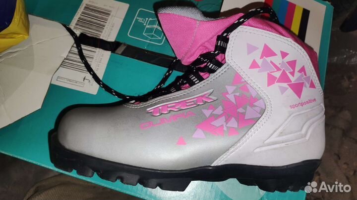 Лыжные ботинки детские