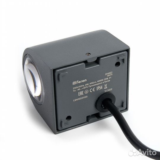 Светильник фасадный односторонний DH052 6W 48474