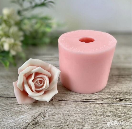 Форма силиконовая бутон розы парадайз