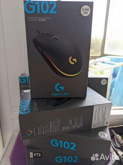Игровая мышь logitech g102