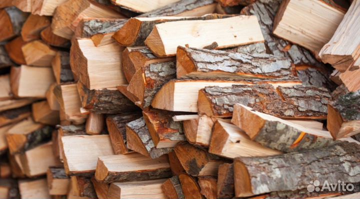 Дрова дубовые колотые