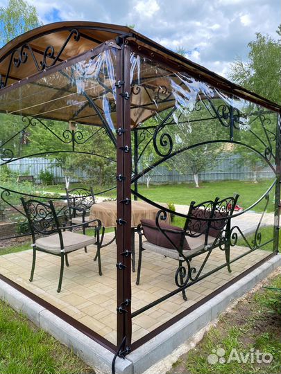 Мягкие пвх окна на беседку Москитная сетка