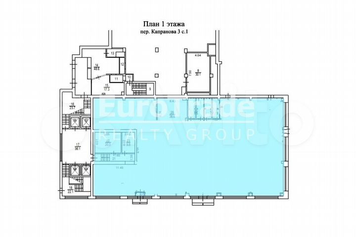 Сдам торговое помещение, 750 м²