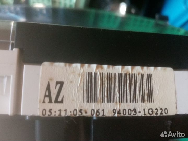 Панель приборов Kia Rio 2