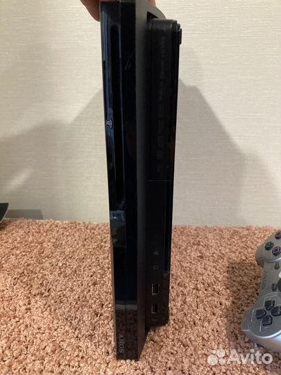 Sony PS3 slim 500гб 100 игр прошита