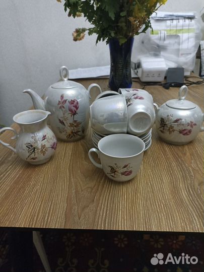 Чайный сервиз СССР Бронь